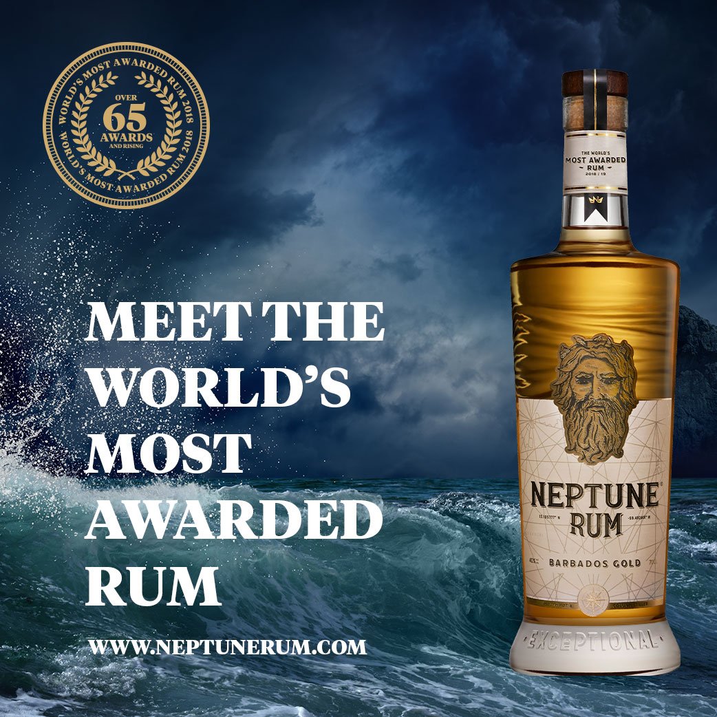 Neptune Rum Barbados Gold